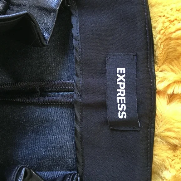 Super High Waisted Paperbag Vegan Leather Shorts - Picture 7 of 9